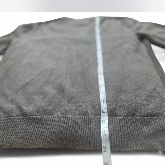 Wool/Cotton Grey |Banana Republicl V-neck Button Down Cardigan Men's Small - Picture 5 of 8